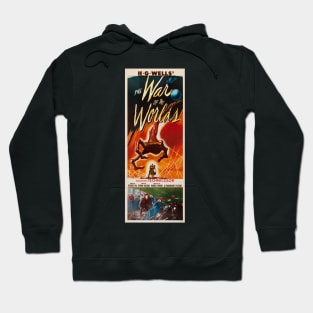 THE WAR OF THE WORLDS H.G Wells Science Fiction Vintage Movie Hoodie